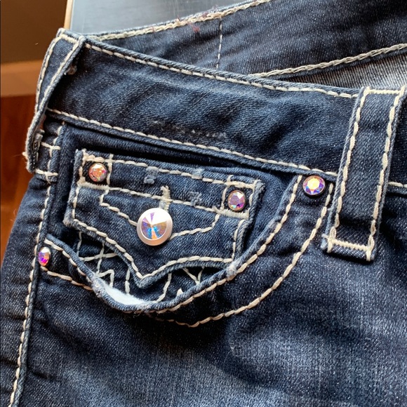 Denim True Religion jeans. Retro and professionally hemmed. Awesome jeans. - Picture 15 of 16